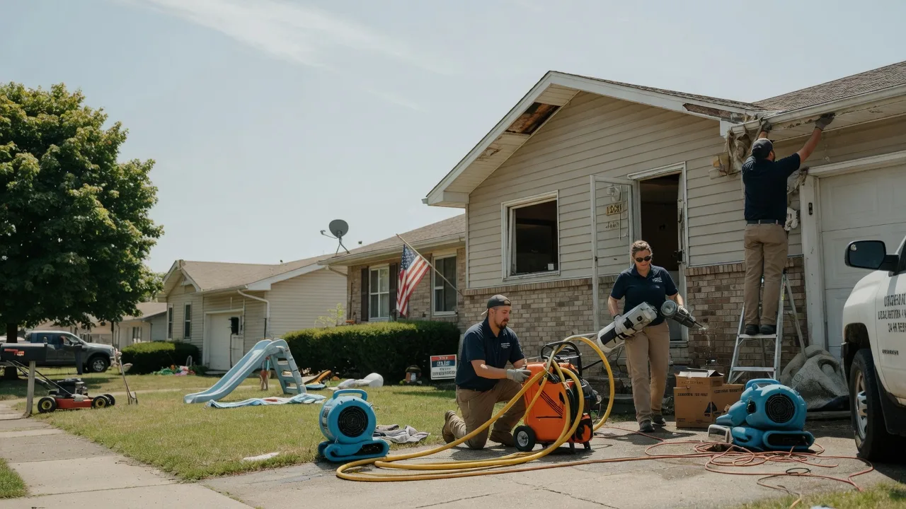 Water Damage Restoration in Blanchard, PA near me